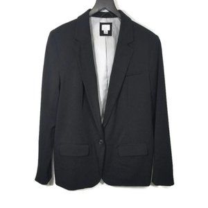 A New Day Black One Button Blazer Size 16